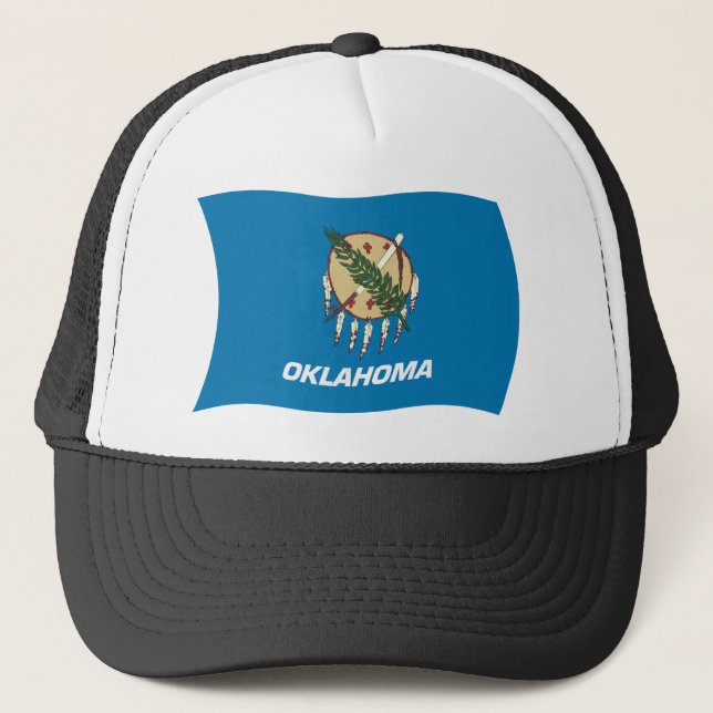 Casquette Chapeau au drapeau de l'Oklahoma (Devant)