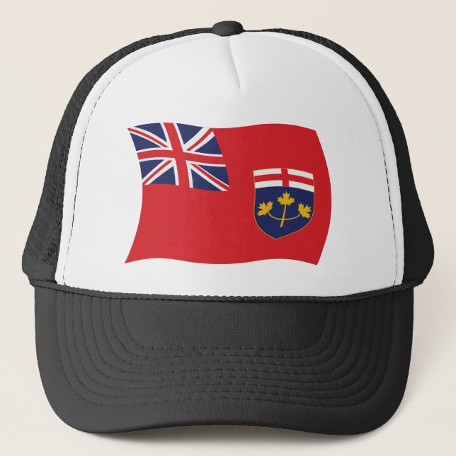 Casquette Chapeau au drapeau de l'Ontario (Devant)