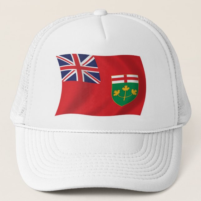 Casquette Chapeau au drapeau de l'Ontario (Devant)