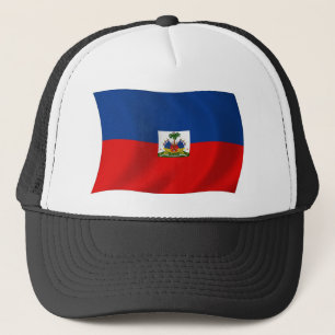 Casquette Chapeau au drapeau d'Haïti