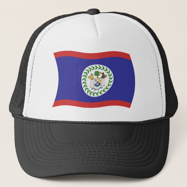 Casquette Chapeau au drapeau du Belize (Devant)