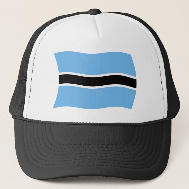 Casquette Chapeau au drapeau du Botswana (Devant)