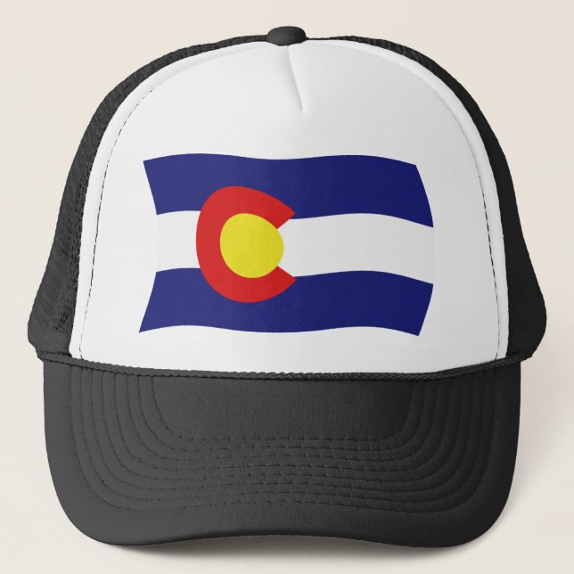 Casquette Chapeau au drapeau du Colorado (Devant)