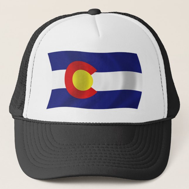 Casquette Chapeau au drapeau du Colorado (Devant)
