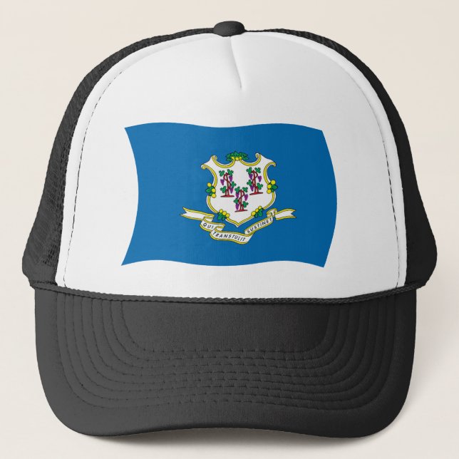 Casquette Chapeau au drapeau du Connecticut (Devant)