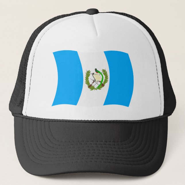 Casquette Chapeau au drapeau du Guatemala (Devant)
