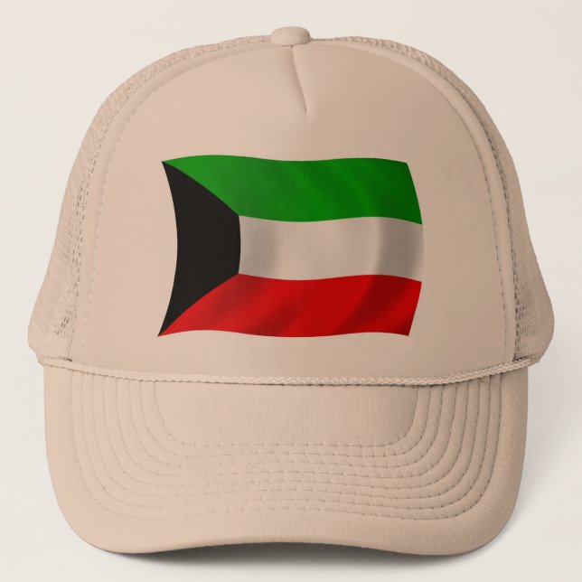 Casquette Chapeau au drapeau du Koweït (Devant)