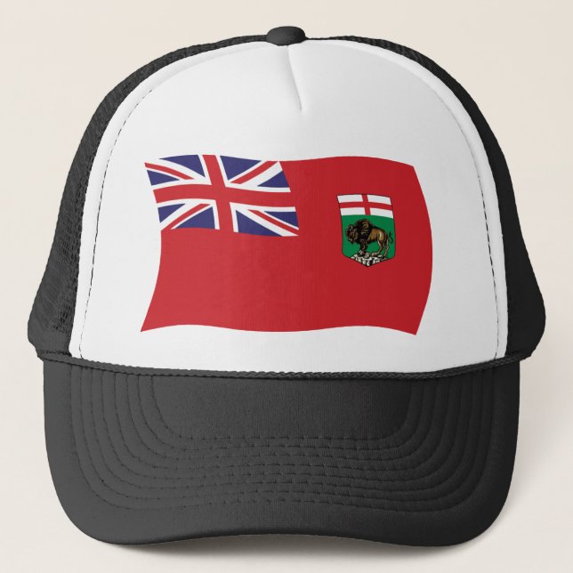 Casquette Chapeau au drapeau du Manitoba (Devant)