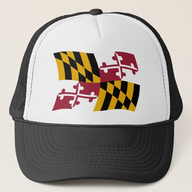 Casquette Chapeau au drapeau du Maryland (Devant)