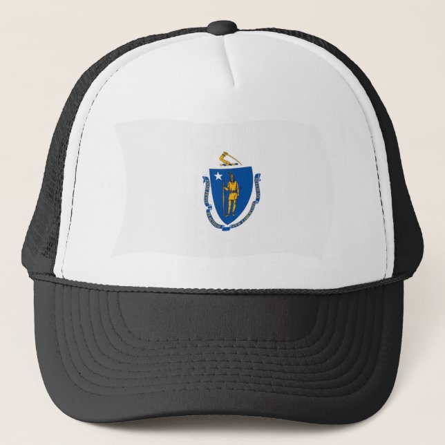 Casquette Chapeau au drapeau du Massachusetts (Devant)