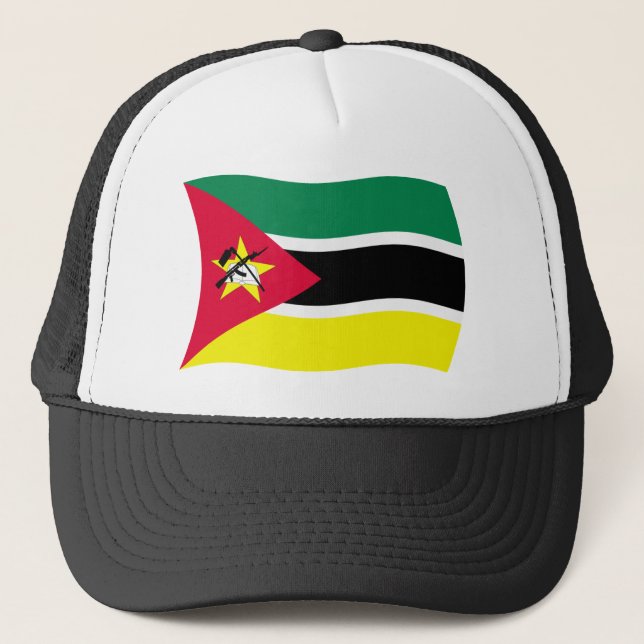 Casquette Chapeau au drapeau du Mozambique (Devant)