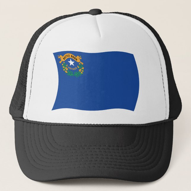 Casquette Chapeau au drapeau du Nevada (Devant)