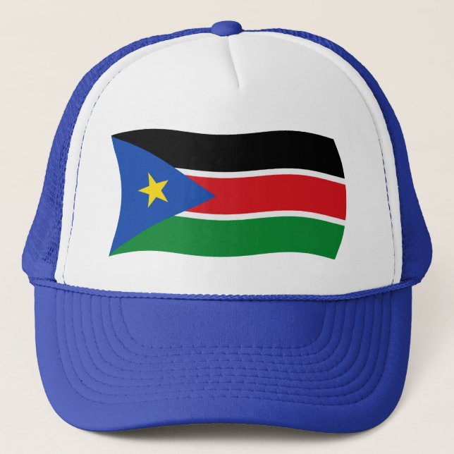 Casquette Chapeau au drapeau du Soudan du Sud (Devant)
