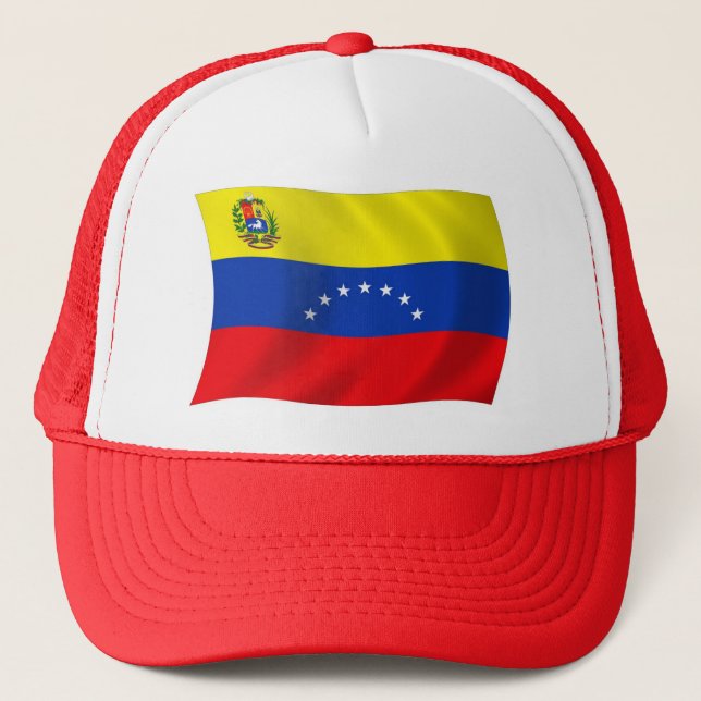 Casquette Chapeau au drapeau du Vénézuela (Devant)