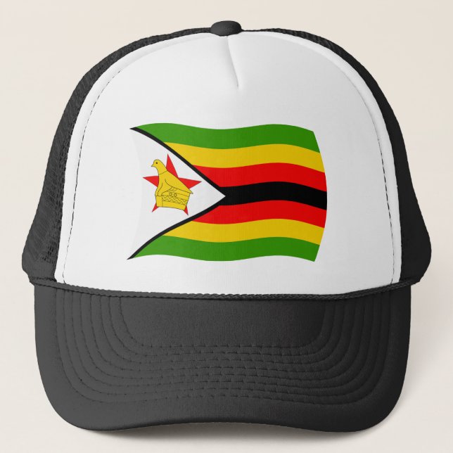 Casquette Chapeau au drapeau du Zimbabwe (Devant)