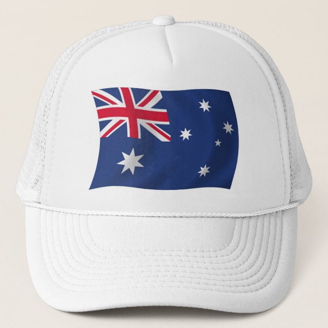 Casquette Chapeau avec drapeau australien (Devant)