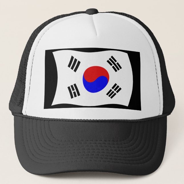 Casquette Chapeau avec drapeau de Corée du Sud (Devant)