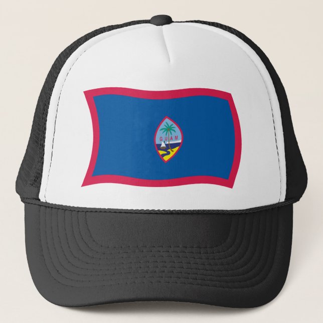 Casquette Chapeau avec drapeau de Guam (Devant)