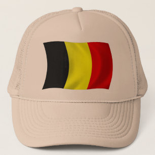 Casquette Chapeau avec drapeau de la Belgique