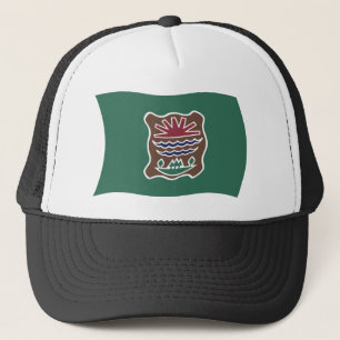 Casquette Chapeau avec Drapeau de la Tribu Abenaki