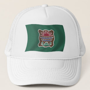 Casquette Chapeau avec drapeau de la tribu Abenaki