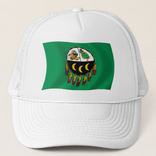 Casquette Chapeau avec Drapeau de la Tribu Kutenai
