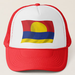 Casquette Chapeau avec drapeau de l'atoll de Palmyra