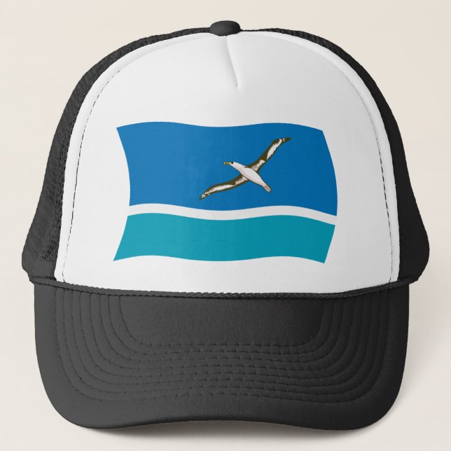 Casquette Chapeau avec drapeau de l'île de Midway (Devant)