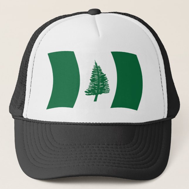 Casquette Chapeau avec drapeau de l'île Norfolk (Devant)
