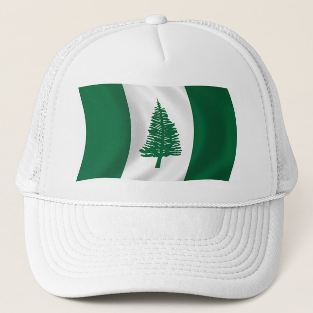 Casquette Chapeau avec drapeau de l'île Norfolk (Devant)
