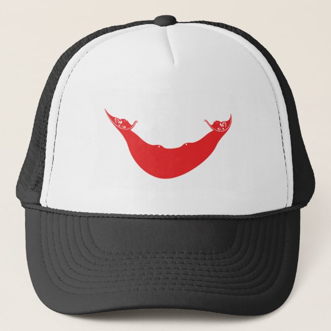 Casquette Chapeau avec Drapeau de Rapa Nui (Devant)