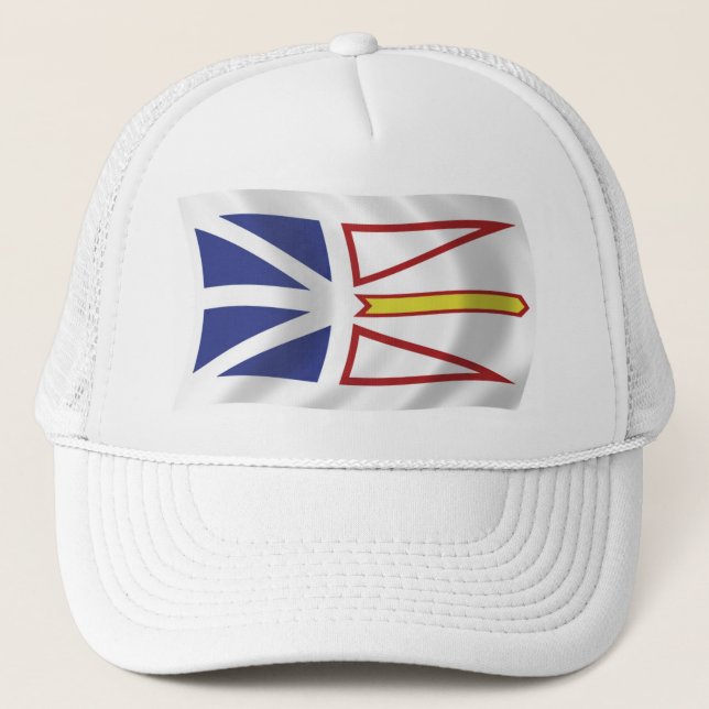 Casquette Chapeau avec drapeau de Terre-Neuve-et-Labrador (Devant)