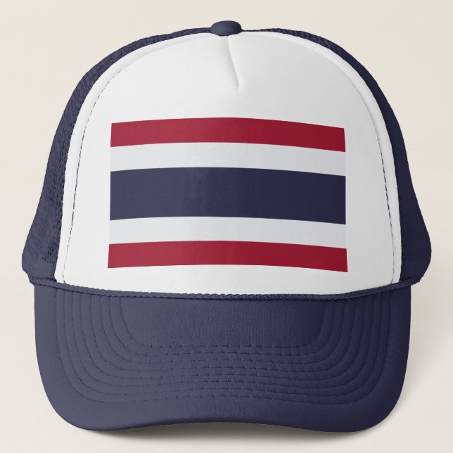 Casquette Chapeau avec drapeau de Thaïlande (Devant)