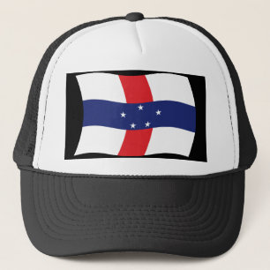 Casquette Chapeau avec Drapeau des Antilles Néerlandaises