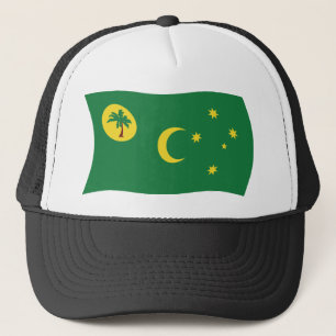 Casquette Chapeau avec drapeau des îles Cocos