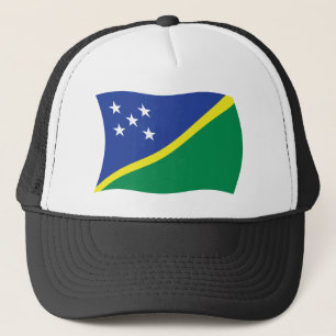 Casquette Chapeau avec Drapeau des Îles Salomon