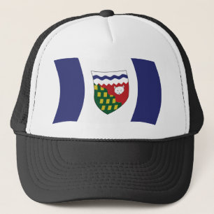 Casquette Chapeau avec drapeau des Territoires du Nord-Ouest