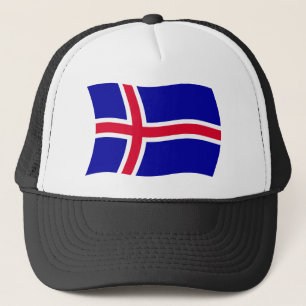 Casquette Chapeau avec drapeau d'Islande
