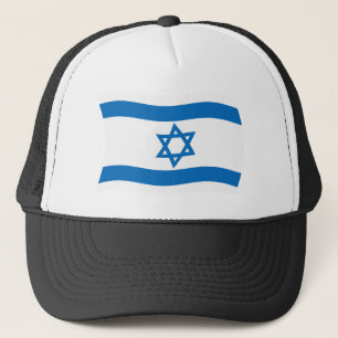 Casquette Chapeau avec drapeau d'Israël