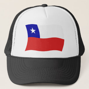 Casquette Chapeau avec drapeau du Chili