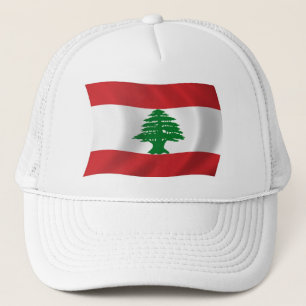 Casquette Chapeau avec drapeau du Liban