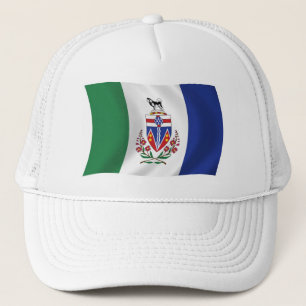 Casquette Chapeau avec drapeau du Yukon