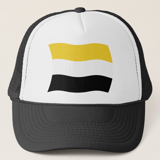 Casquette Chapeau avec Drapeau Garifuna (Devant)
