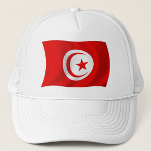 Casquette Chapeau avec drapeau tunisien