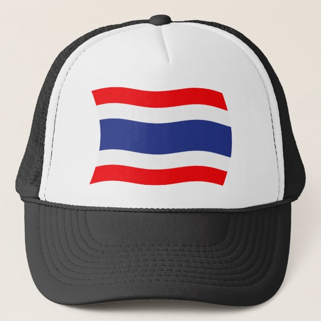 Casquette Chapeau avec le drapeau de la Thaïlande (Devant)