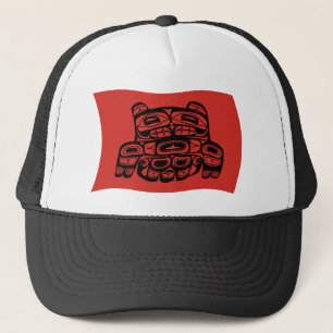 Casquette Chapeau avec le drapeau de la tribu Skagit