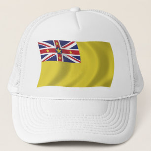 Casquette Chapeau avec le drapeau de Nioué