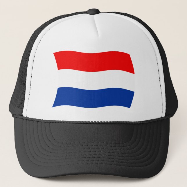 Casquette Chapeau avec le drapeau des Pays-Bas (Devant)
