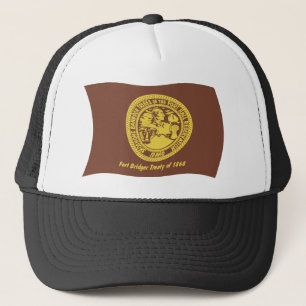 Casquette Chapeau avec le drapeau des tribus Shoshone Bannoc