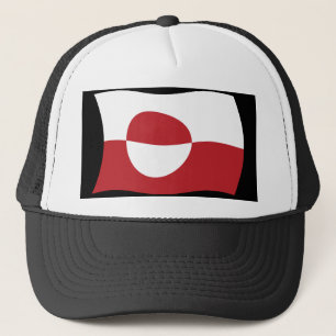 Casquette Chapeau avec le drapeau du Groenland